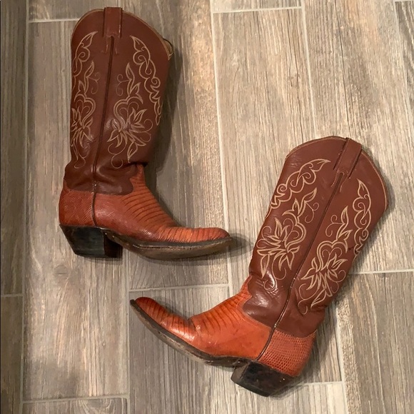 Justin Cowgirl Boots - Picture 2 of 6